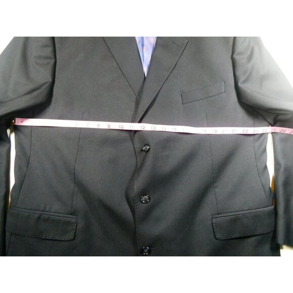 Sean John Men's Blue Suit Jacket Size‎ 48L - Picture 13 of 14
